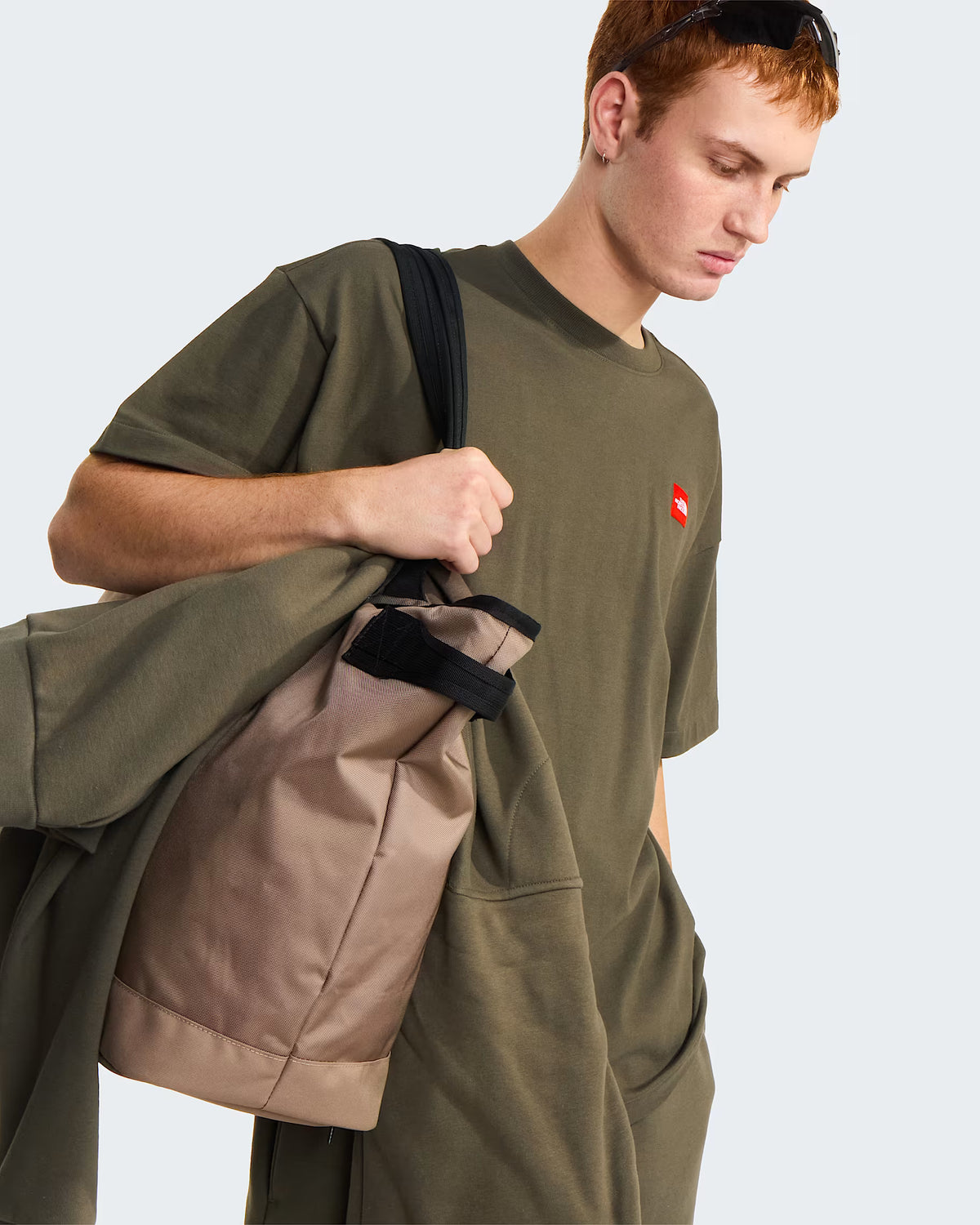 T-shirt The North Face Red Box T-Shirt Unisex - New Taupe Green