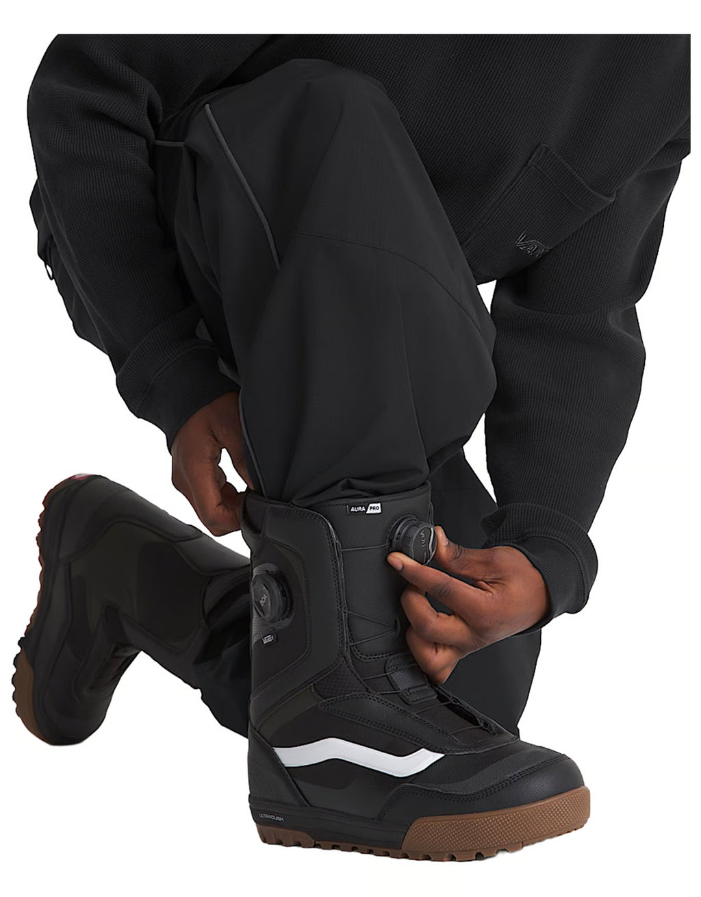 Vans Aura Pro 2.0 – Scarponi da Snowboard All-Mountain con Dual-Zone BOA® - Black White Gum