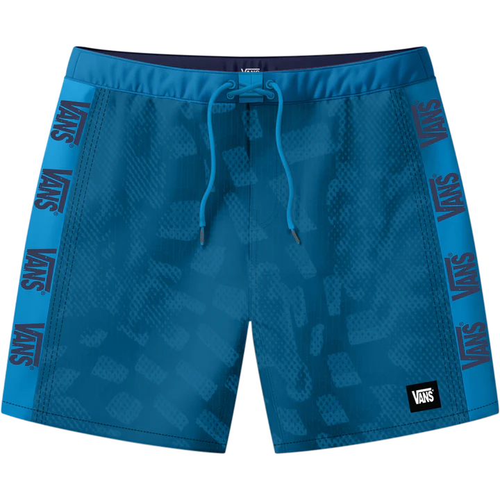🌊 Vans Costume Daily AOP Sideline Uomo – Bright Azure