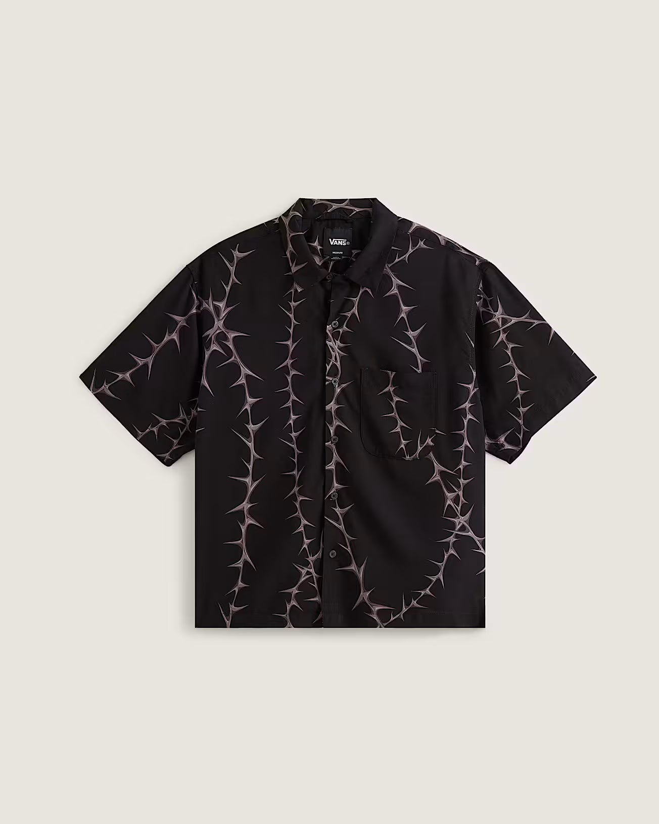 🌴 Vans Van Doren Printed Camp Shirt - Black