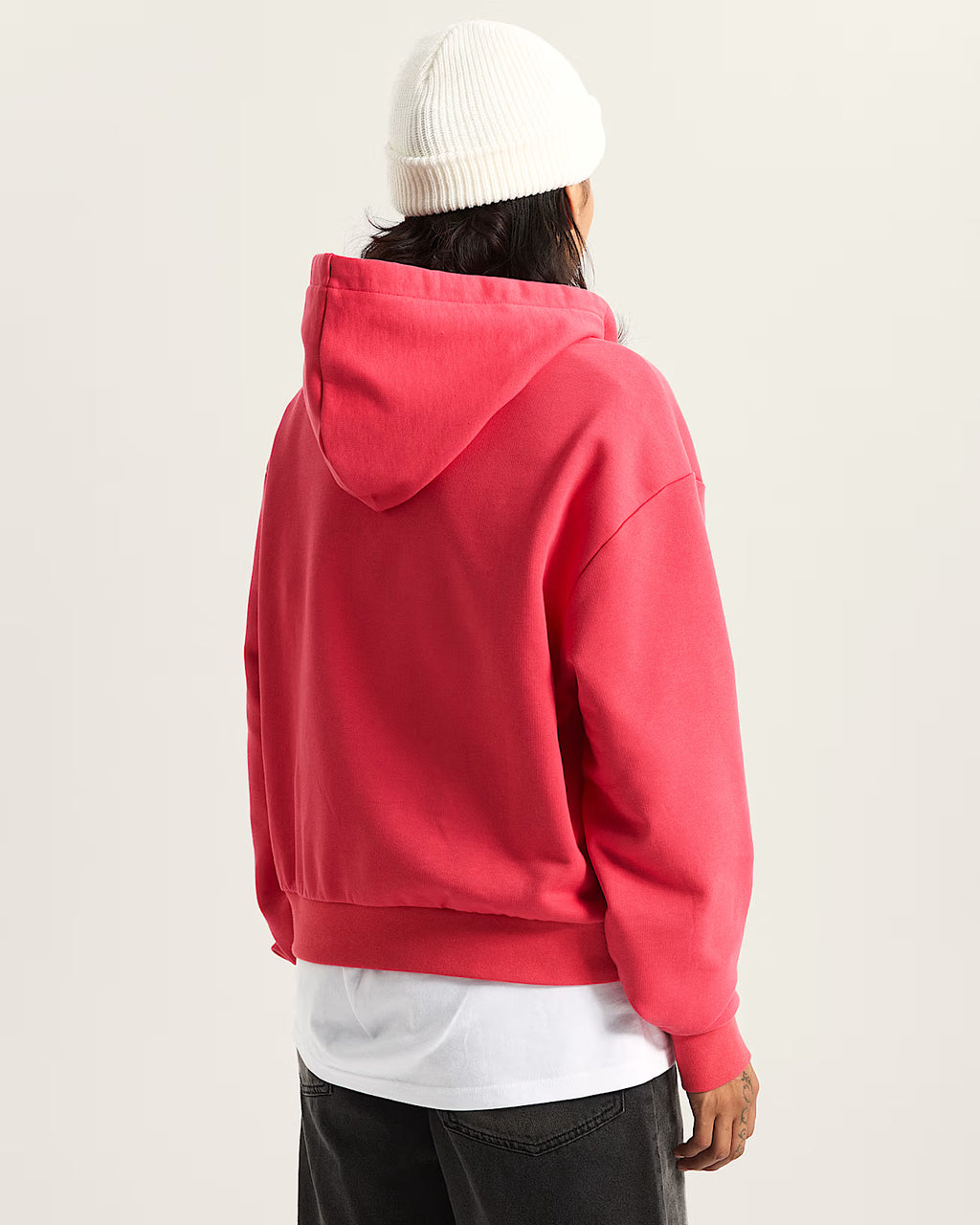Vans Felpa con Cappuccio W SALTON RLX FT – Hoodie Donna Streetwear - Pink