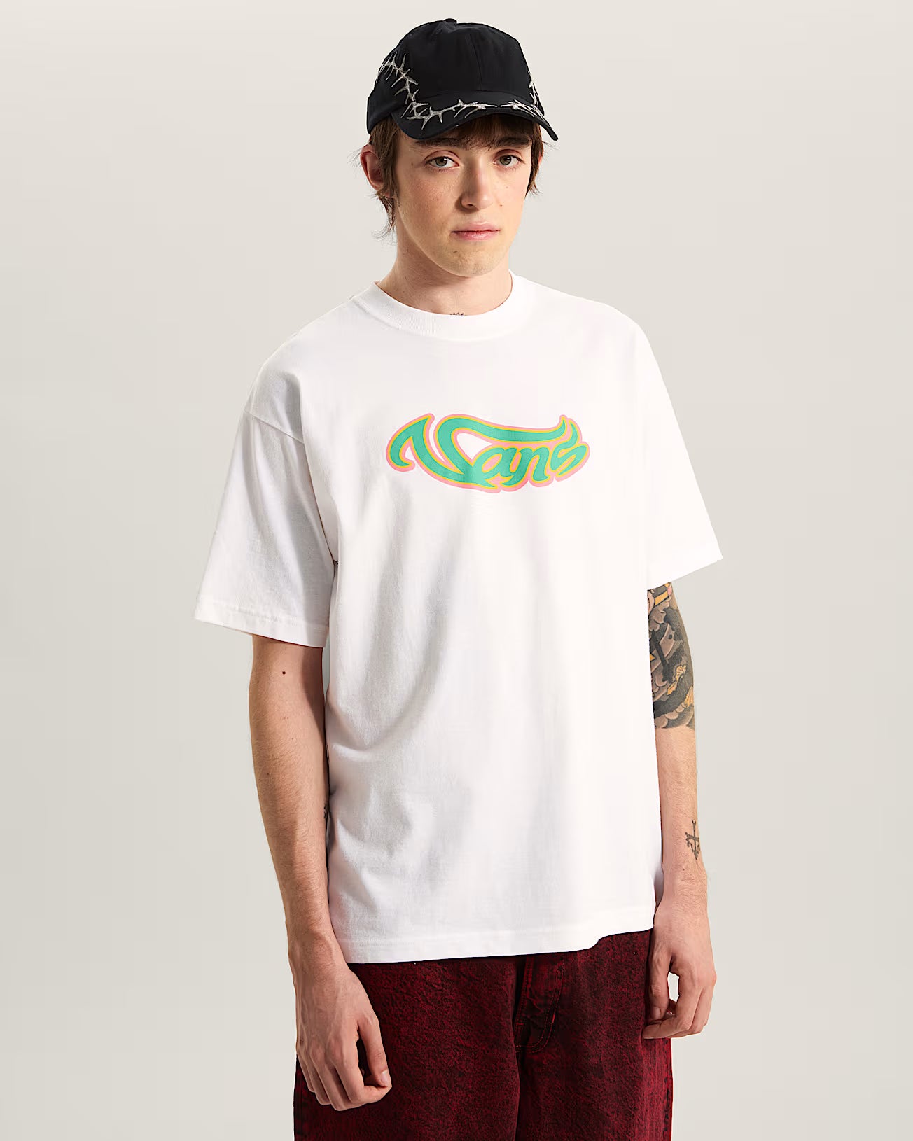 👕 Vans Wavy Script T-Shirt - White