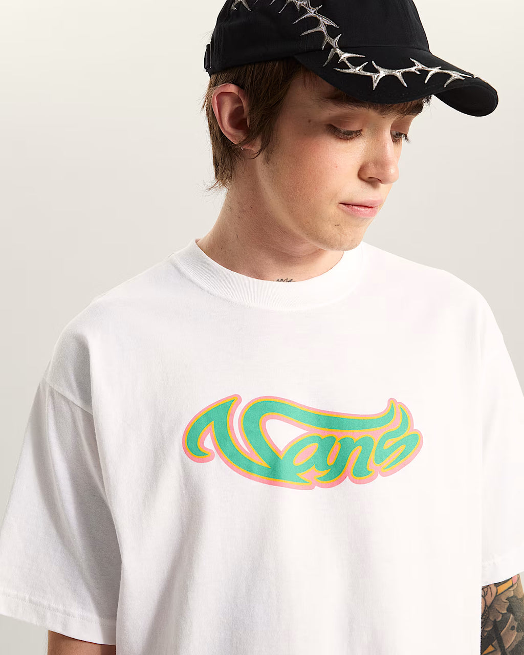 👕 Vans Wavy Script T-Shirt - White