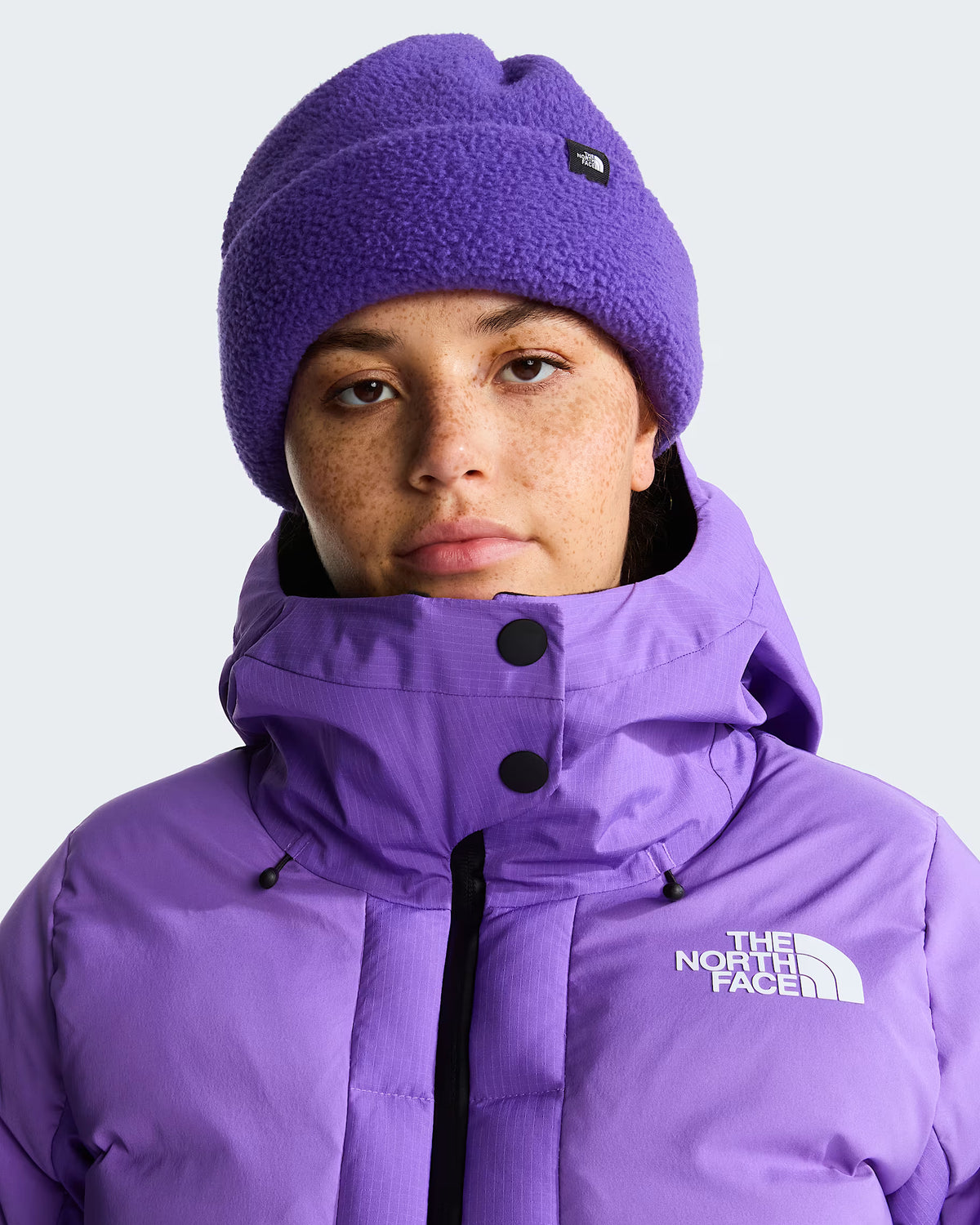 The North Face Whimzy Convertible Beanie – Berretto Convertibile 2 in 1 - Peak Purple