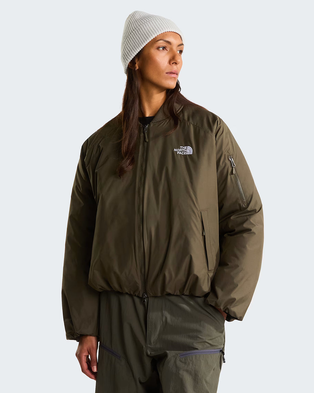 The North Face Choqa Bomber – Giacca Donna - Taupe Green
