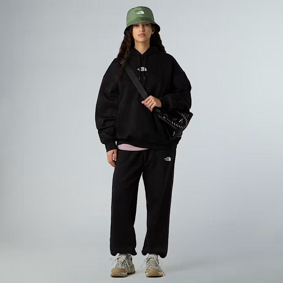 Felpa con Cappuccio THE NORTH FACE Essential Oversize da Donna - TNF BLACK