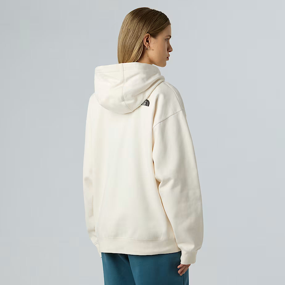 Felpa con Cappuccio THE NORTH FACE Essential da Donna - WHITE DUNE