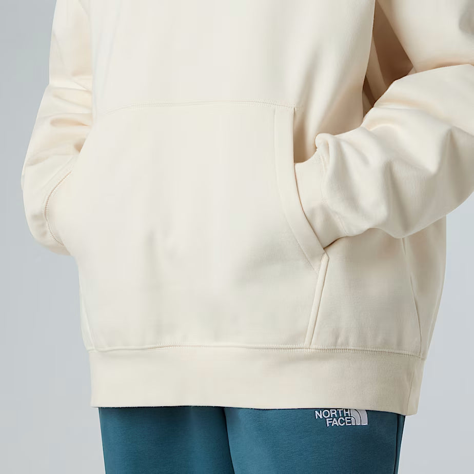Felpa con Cappuccio THE NORTH FACE Essential da Donna - WHITE DUNE
