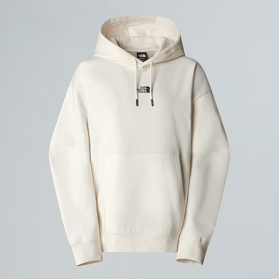 Felpa con Cappuccio THE NORTH FACE Essential da Donna - WHITE DUNE