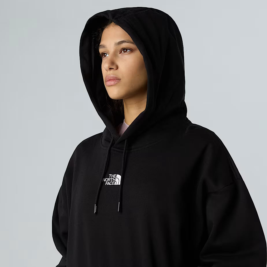 THE NORTH FACE Essential Oversize Hoodie for Women - TNF BLACK