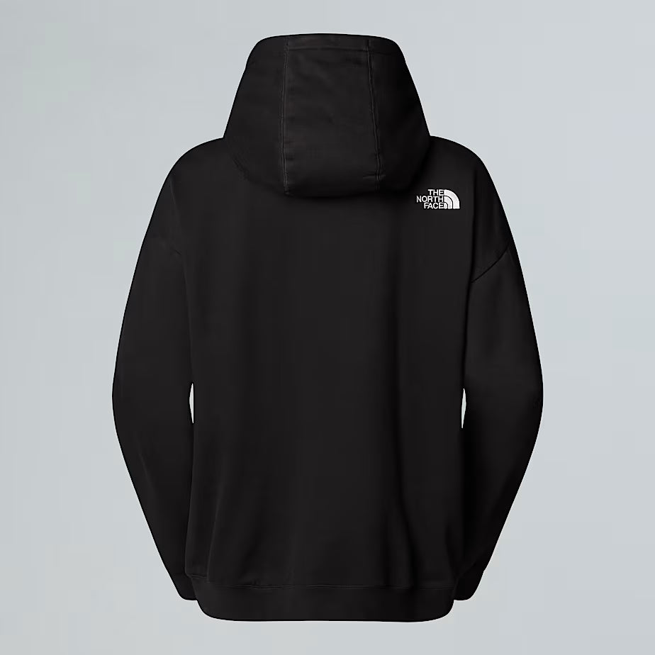 Felpa con Cappuccio THE NORTH FACE Essential Oversize da Donna - TNF BLACK