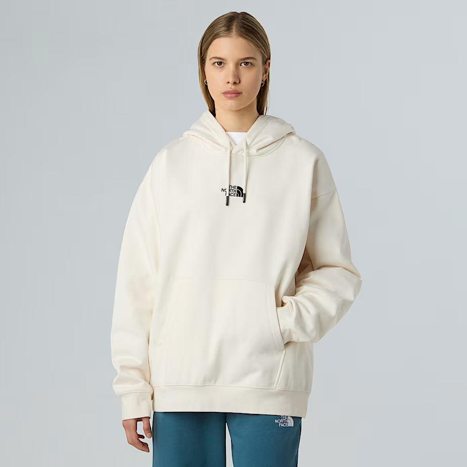 Felpa con Cappuccio THE NORTH FACE Essential da Donna - WHITE DUNE