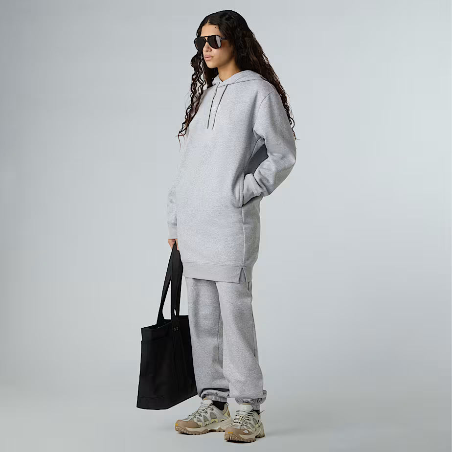 THE NORTH FACE Essential Relaxed Hooded Dress for Women - TNF Light Gray Heather