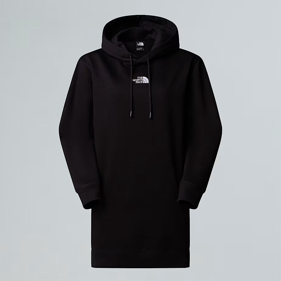 THE NORTH FACE Women's Essential Relaxed Hooded Dress - TNF BLACK