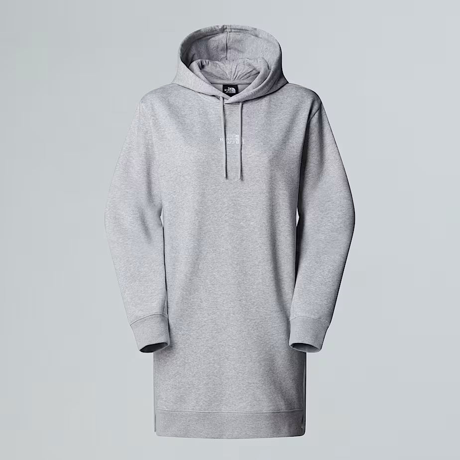 THE NORTH FACE Essential Relaxed Hooded Dress for Women - TNF Light Gray Heather