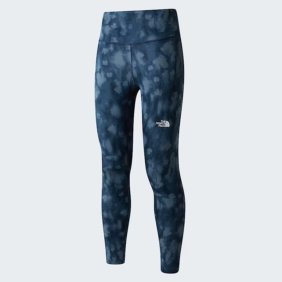 The North Face Leggings Flex Graphic Donna - Summit Navy Diffused Nature Print