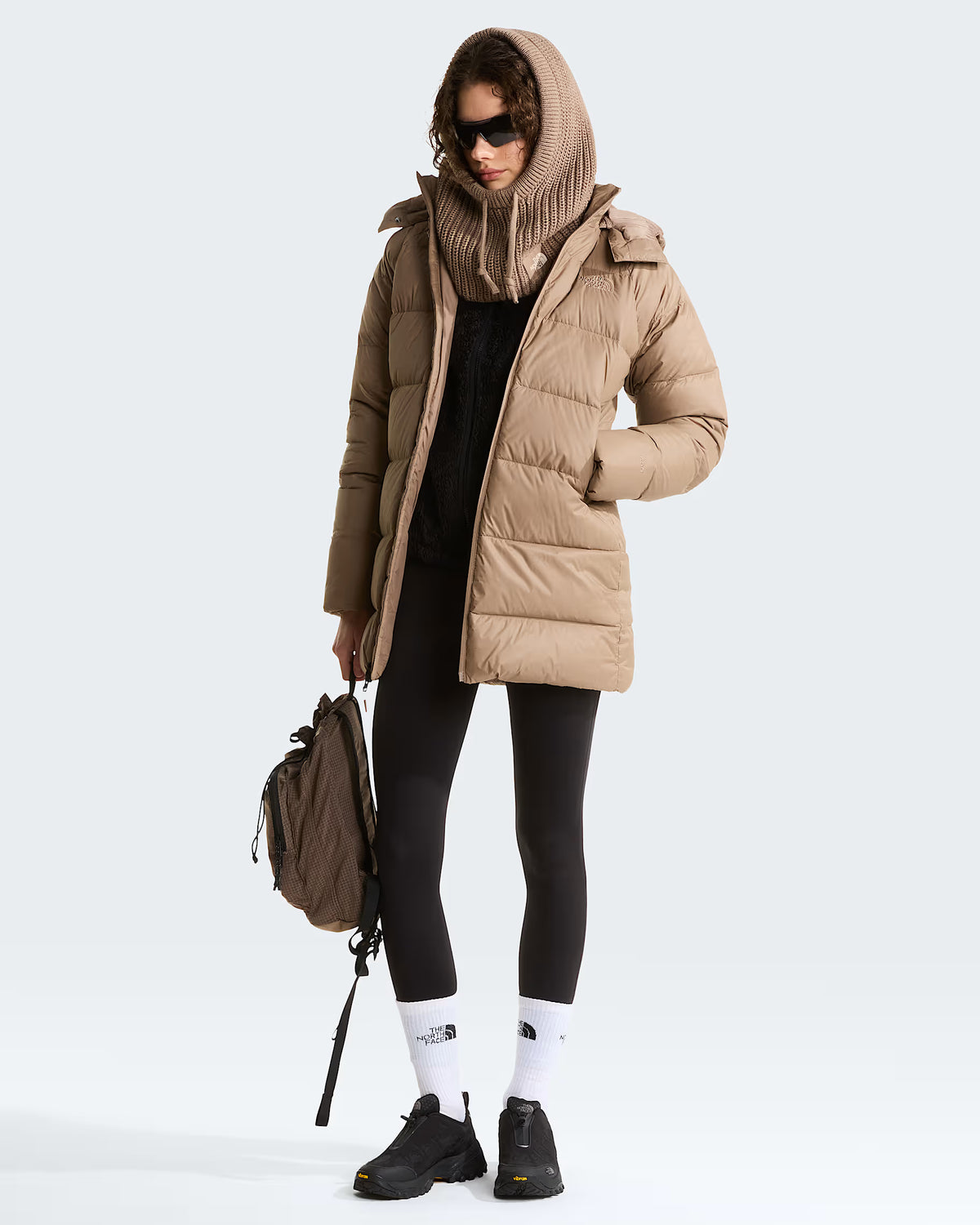 The North Face Hydrenalite™ City Down Hooded Parka Donna - Garnet