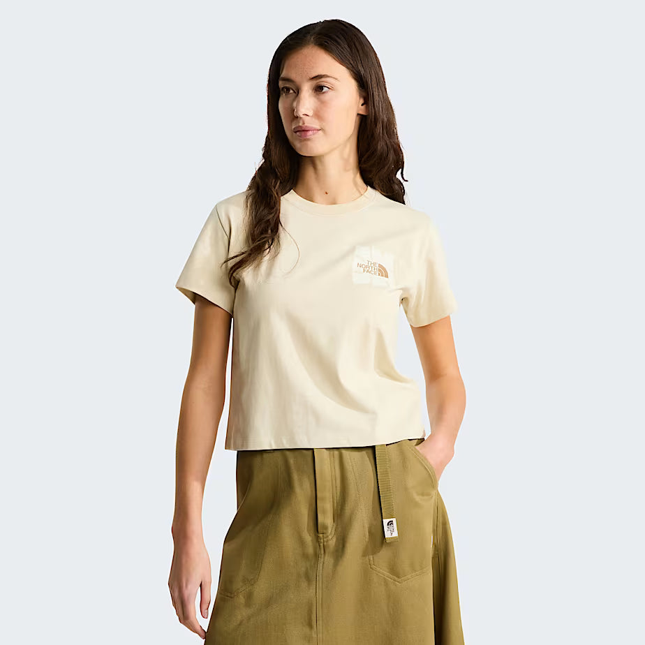 The North Face Sun Regular Graphic T-Shirt Donna - Desert Stone