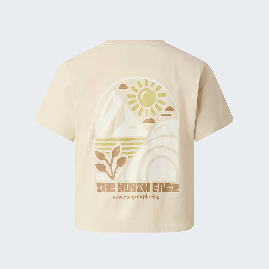 The North Face Sun Regular Graphic T-Shirt Donna - Desert Stone