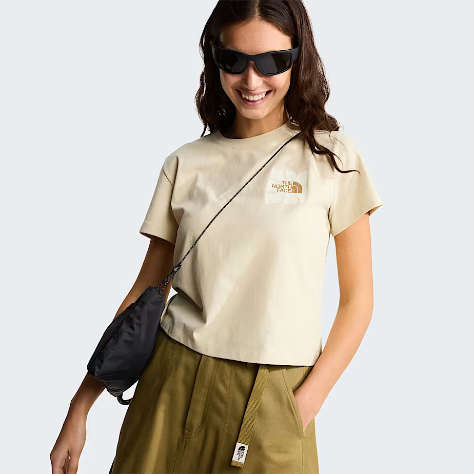 The North Face Sun Regular Graphic T-Shirt Donna - Desert Stone