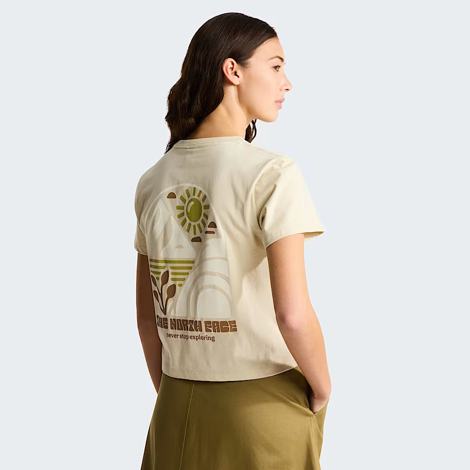 The North Face Sun Regular Graphic T-Shirt Donna - Desert Stone