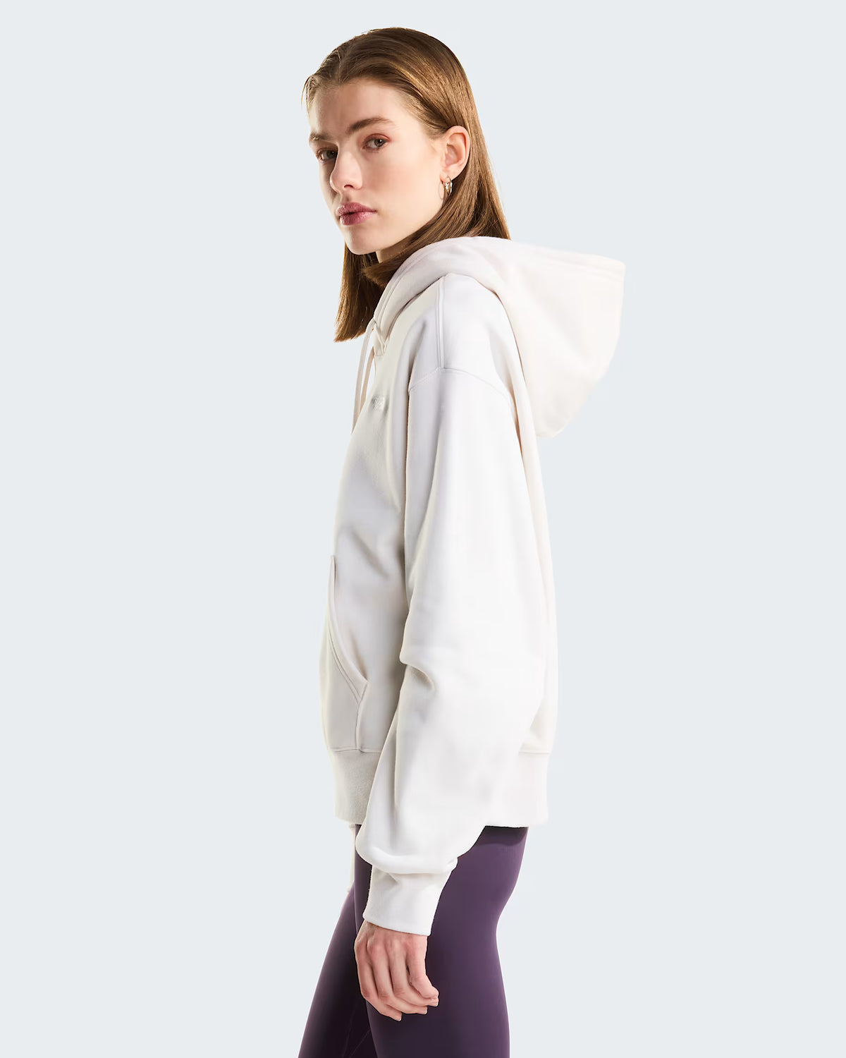 Felpa con Cappuccio The North Face TNF™ Essential Simple Dome Boxy Hoodie Donna - White Dune