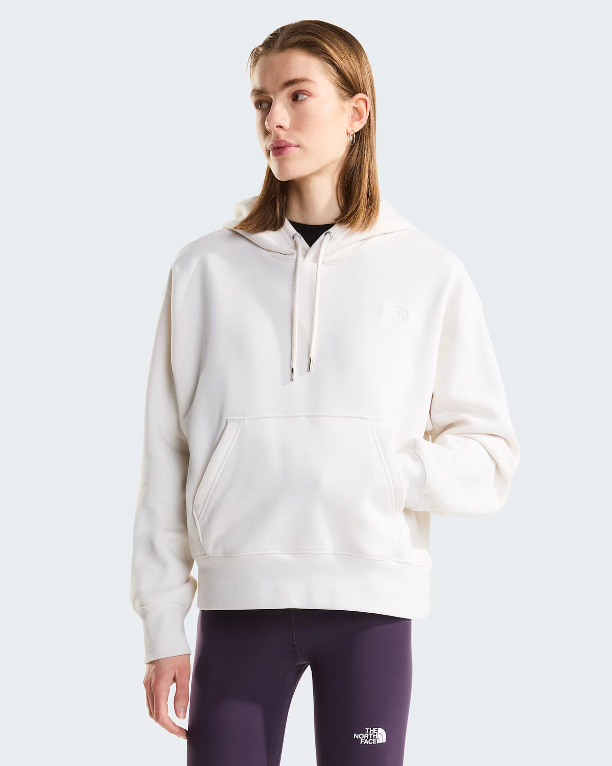 Felpa con Cappuccio The North Face TNF™ Essential Simple Dome Boxy Hoodie Donna - White Dune