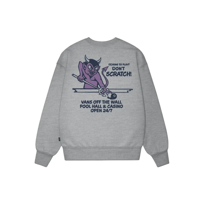 Vans Old Scratch Crew – Felpa Girocollo - Cement Heather