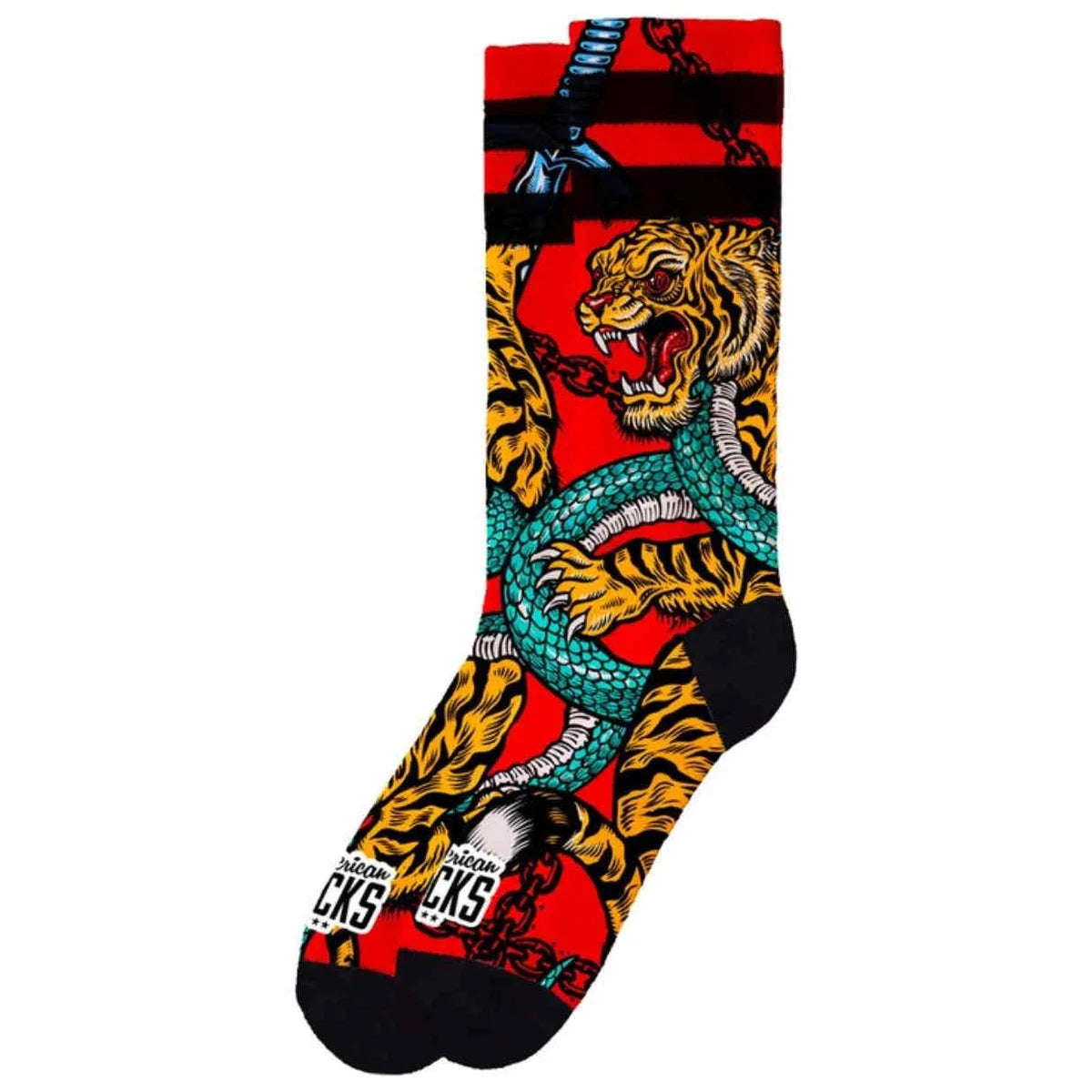 American Socks Bengala Mid High – Calze Unisex COOLMAX® The Original Signature