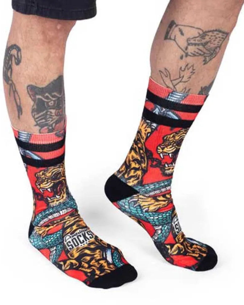 Calze AMERICAN SOCKS Bengala Mid High