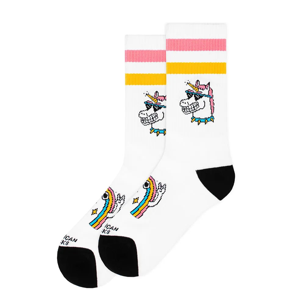 Calze AMERICAN SOCKS Mid High Unicorn