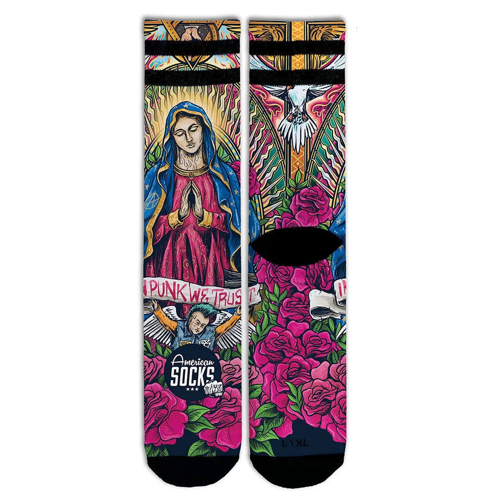 American Socks Guadalupe Mid High – Calze Unisex COOLMAX® The Original Signature