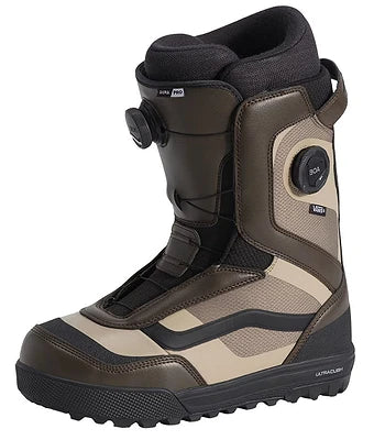 Vans Aura Pro 2.0 – Scarponi da Snowboard All-Mountain con Doppio BOA® Fit System - Coal Brown