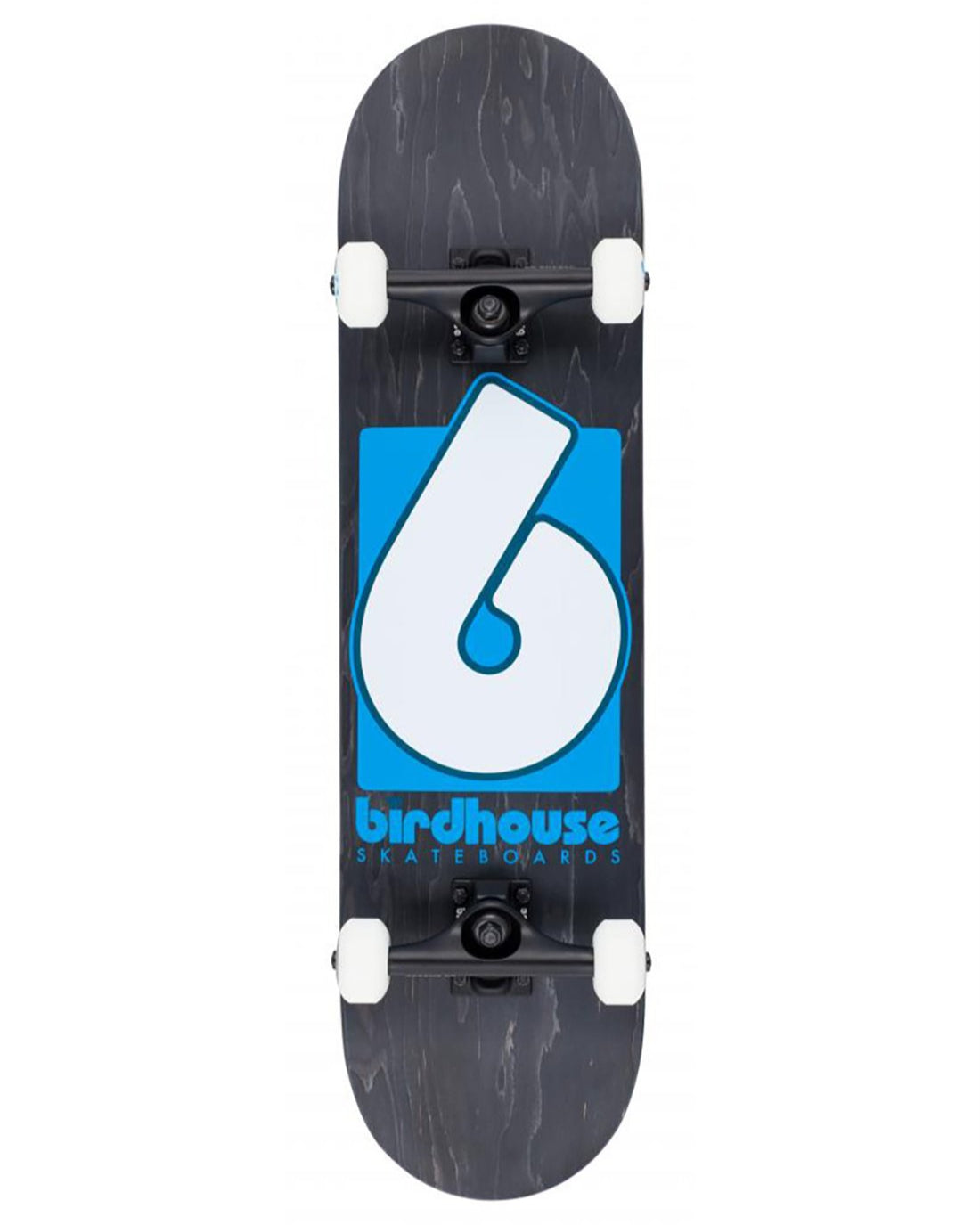 BIRDHOUSE Stage 3 B Logo 8.00" Complete Skateboard - BLACK/BLUE
