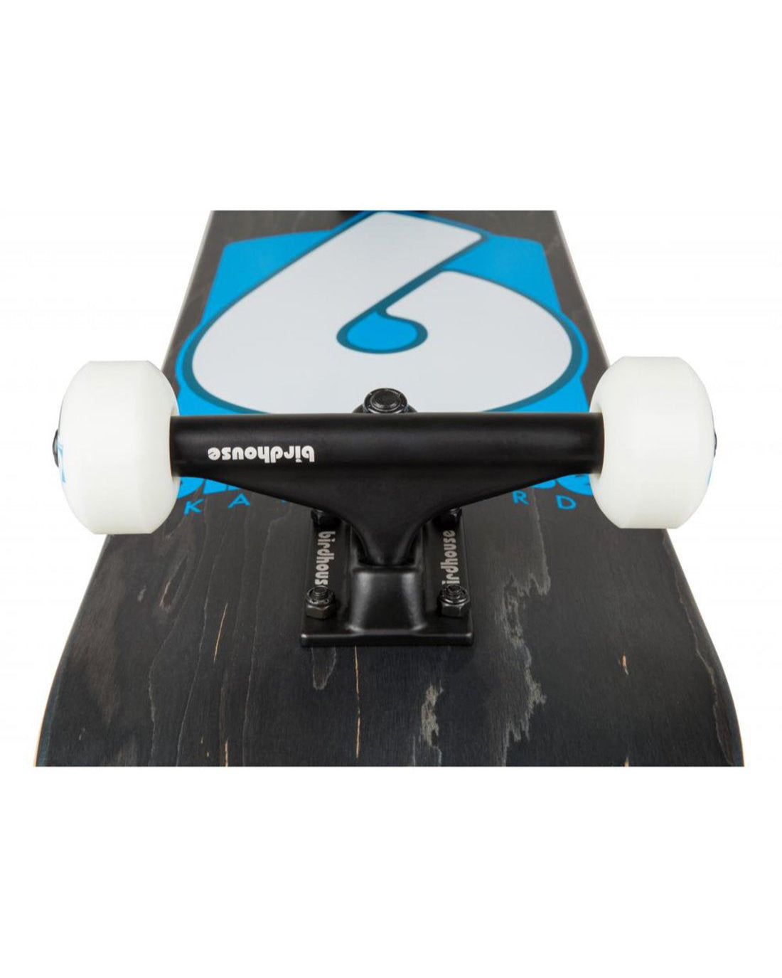 BIRDHOUSE Stage 3 B Logo 8.00" Complete Skateboard - BLACK/BLUE