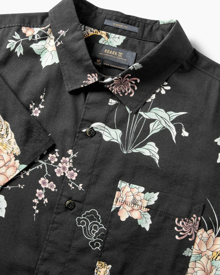 Roark Tiger Lotus Shirt by Jamie Thomas – Limited Edition Shirt