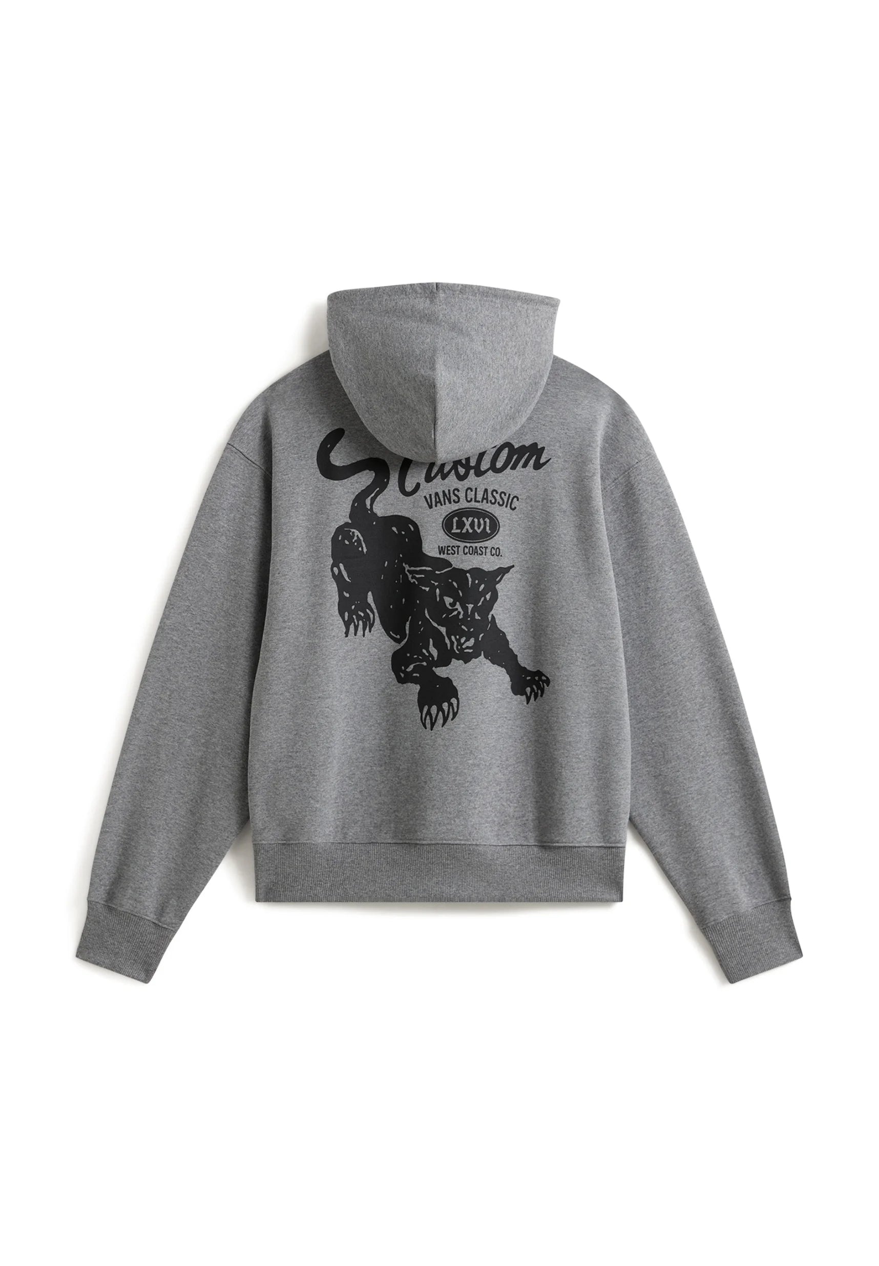 Vans Custom Cat Pullover Hoodie – Felpa con Cappuccio - Cement Heather