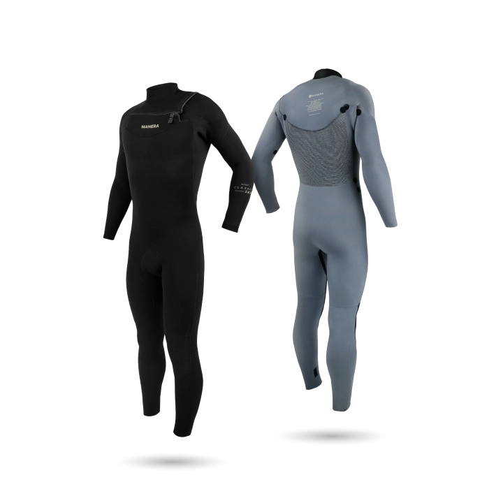 Manera CLASSIC FZ 5/4/3 mm – Muta in Neoprene Front Zip per Surf, Kitesurf e Wing Foil