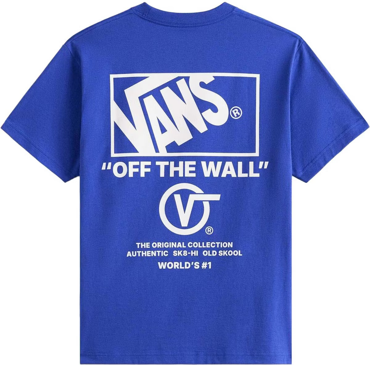 👕 Vans Stacked Hi Print T-Shirt - Blue