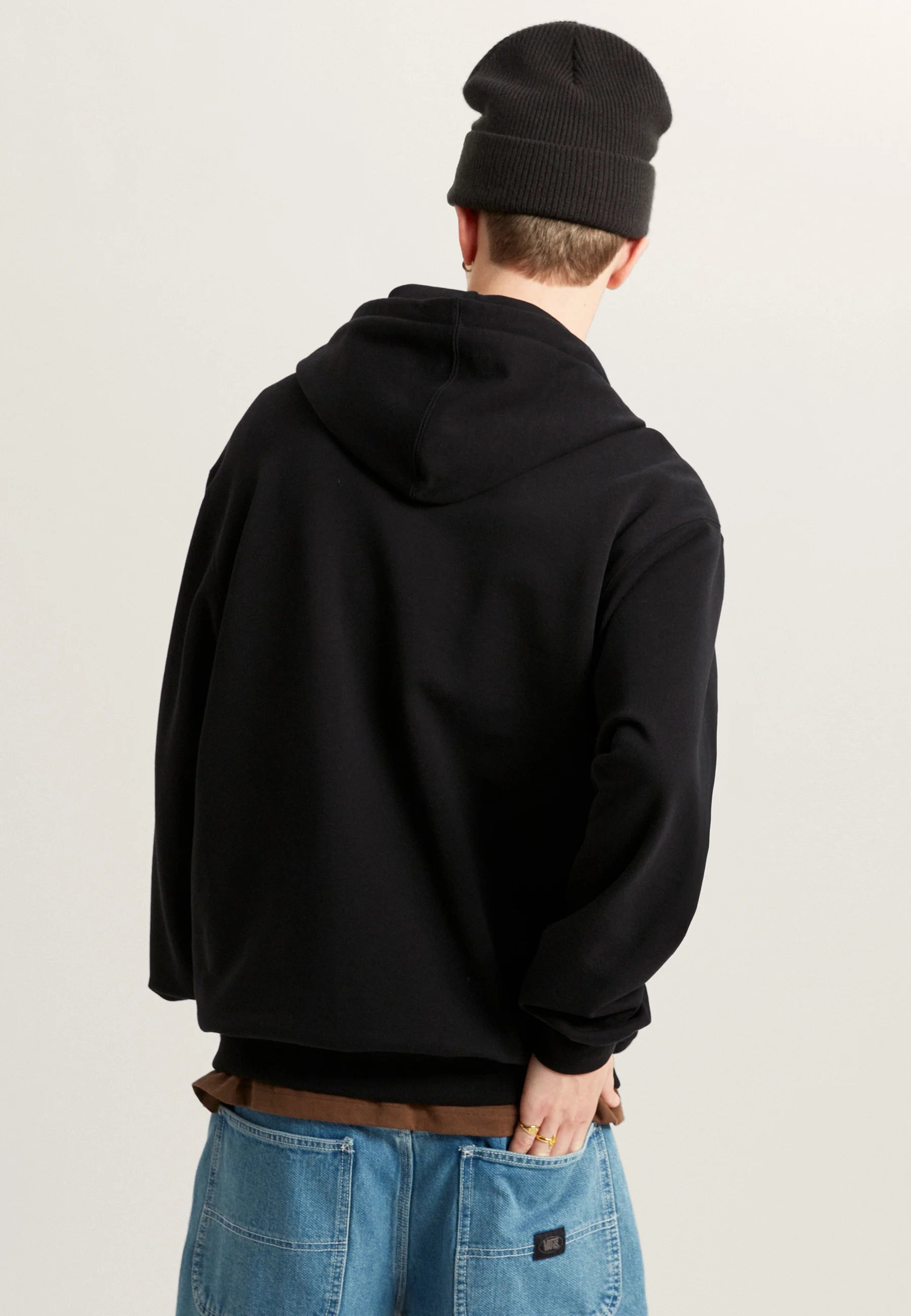 Vans Salton Loose FT Full Zip – Felpa con Cappuccio Uomo - Black