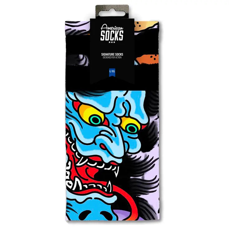 American Socks Hannya Mid High – Calze Unisex COOLMAX® The Original Signature