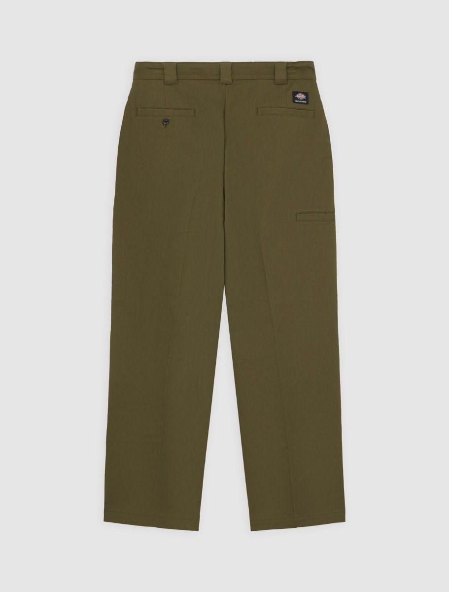Mike Anderson relaxed twill trousers – DICKIES - DARK OLIVE