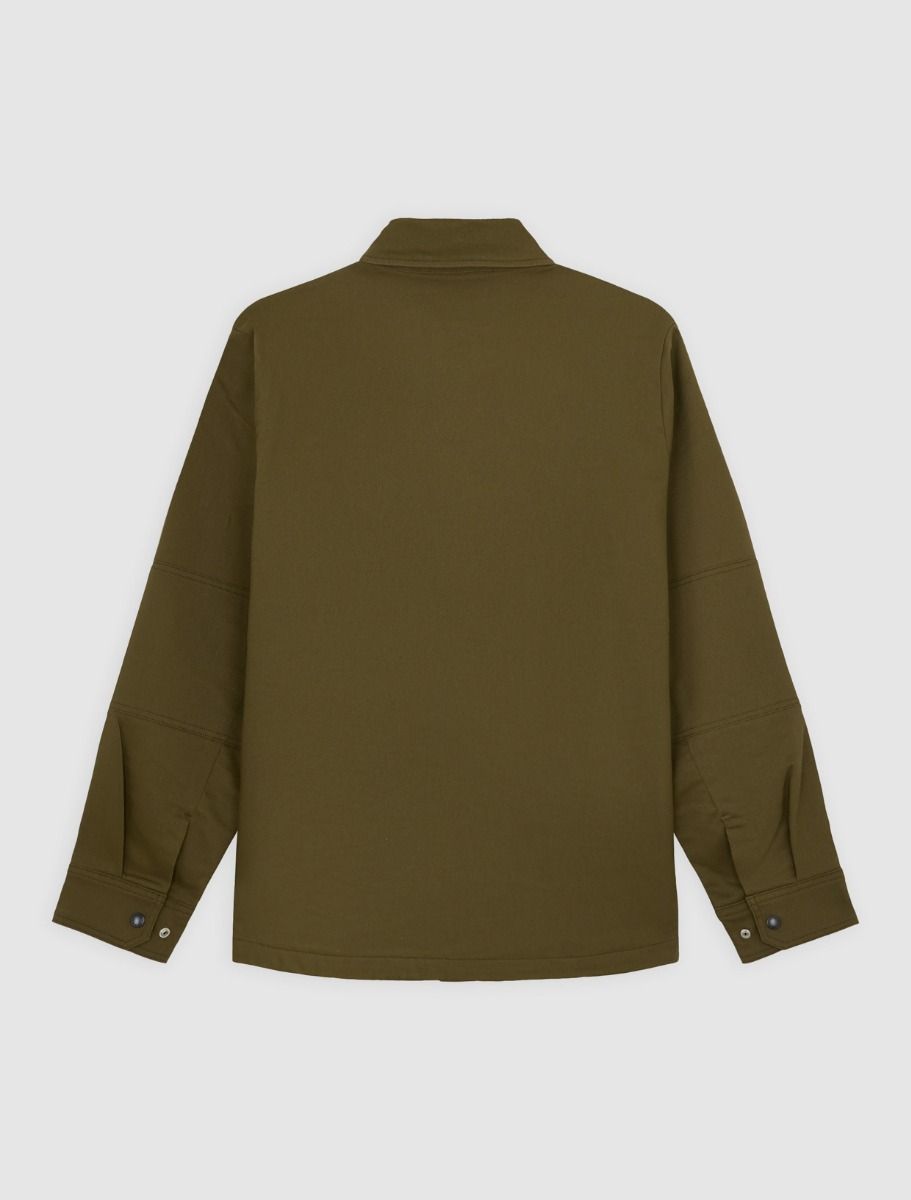 Shacket foderata in canvas Mike Anderson – DICKIES - DARK OLIVE