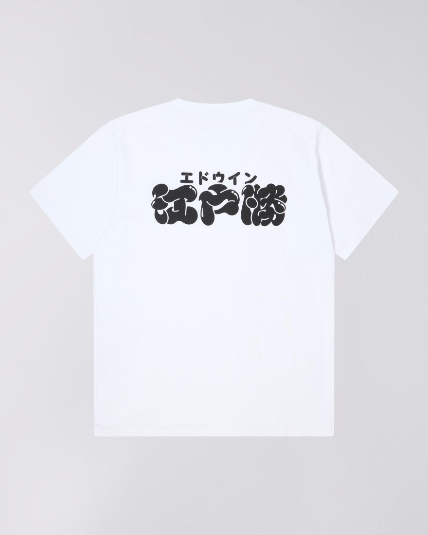 T-shirt EDWIN edo win white