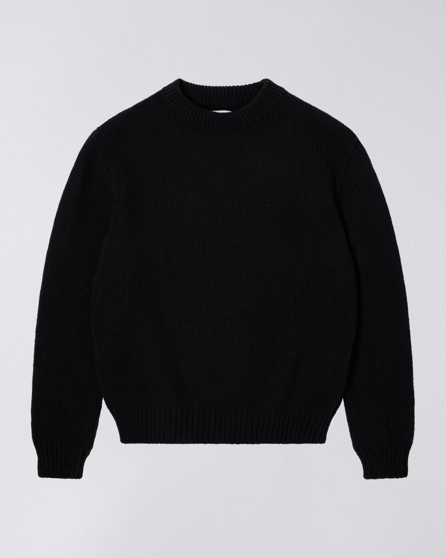 EDWIN Ellis black Baltic sweater