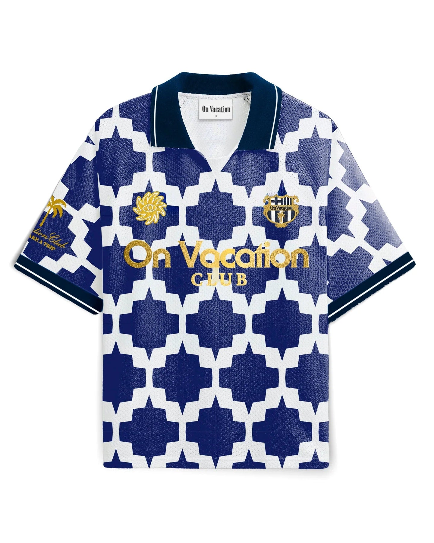 On Vacation Summer Soccer Jersey T-shirt – Multi