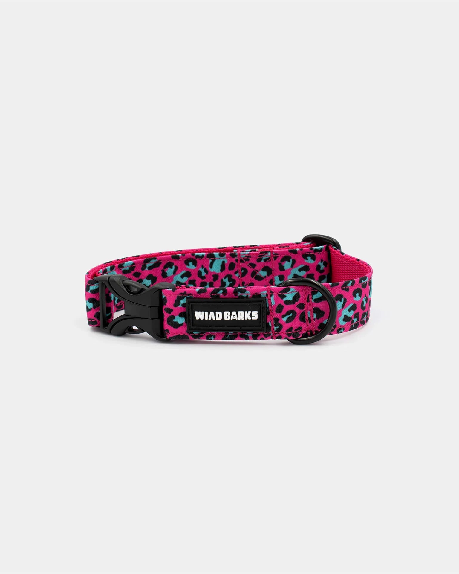 Collare WILD BARKS Fuchsia Leopard