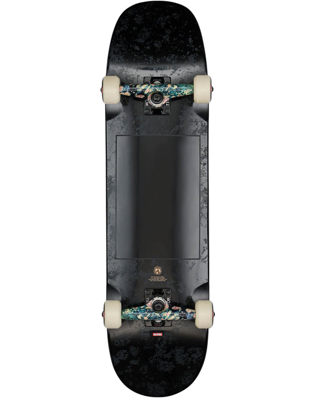 GLOBE Chisel 8.25" Complete Skateboard Black/Don'tF&amp;ckIt