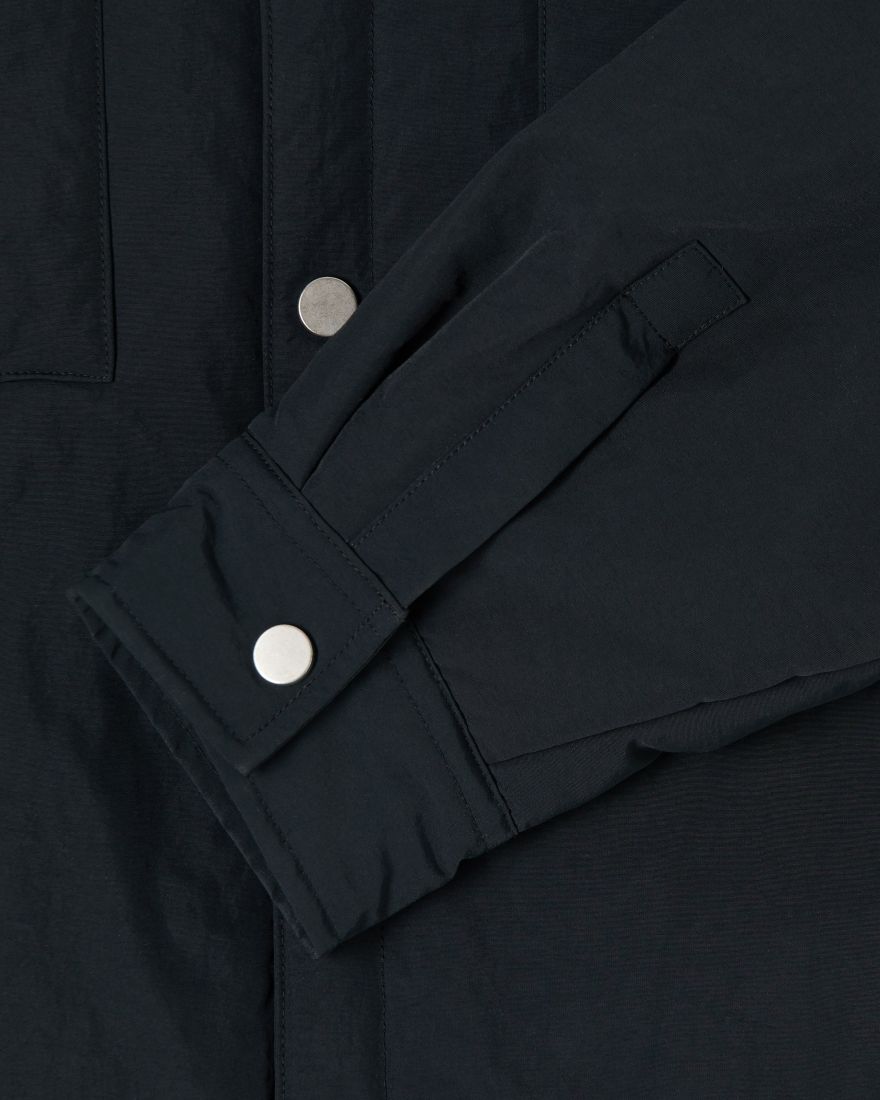EDWIN Sphere Padded Overshirt Jacket - BLACK