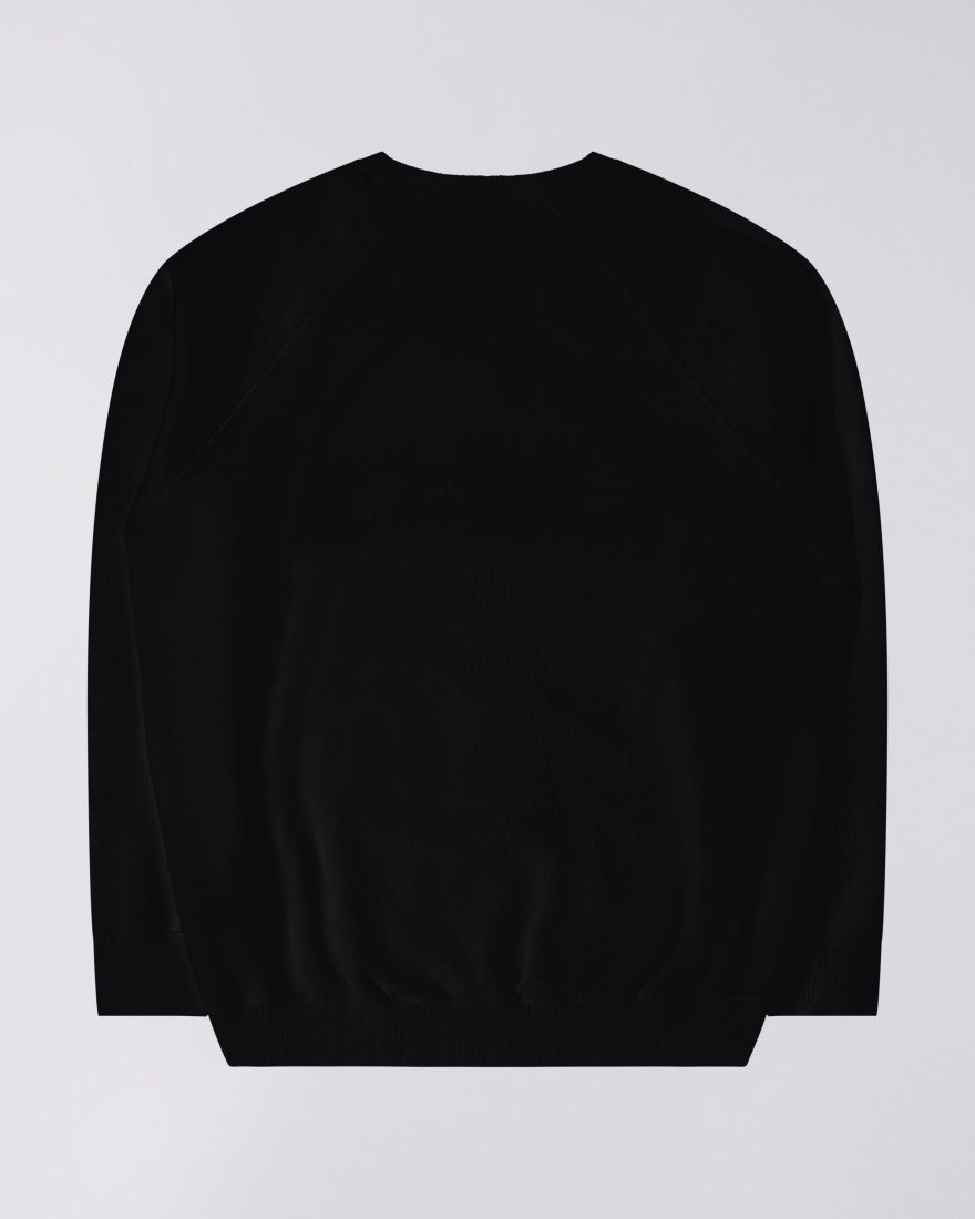 Felpa EDWIN High Life Low Levels Sweat - BLACK